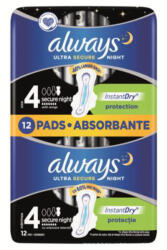 Always Ultra Secure Night Duo 12buc Set Size4