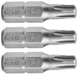 Fortum Behajtóhegy TORX, 3 db, S2 acél; T 10×25mm, bliszteren (4741410) - barkacsland