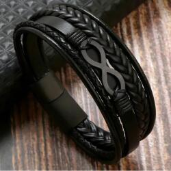 HARAHU IN-33321 Férfi Karkötő - Fekete KP33321