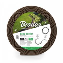 Bradas Easy Border set hajlékony ágyásszegély 10 m-es barna (OBEBR5010SET-BARNA) - locsolotomlobolt