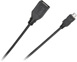 Cabletech USB A - micro USB 0, 2m hosszabbító KPO3966-0, 2 (KPO3966-0.2)