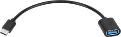 Cabletech OTG redukció USB A - USB Type-C, 20cm (GSM1009)