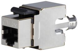 SOLARIX Keystone Solarix CAT5E STP RJ45 fekete árnyékolt (16736)