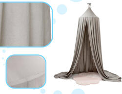  Baldachin függöny tipi sátor függő szürke (KX6104_1)