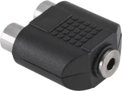 Cabletech Jack 3, 5 - 2x RCA reduktor ZLA0311S (ZLA0311S)