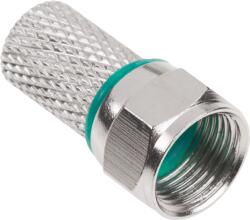 Cabletech F csatlakozó RG6-U + 2x gumiszalag HQ (WTY0623)