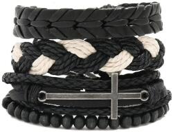  VI-33259 Cross Férfi karkötők - Fekete