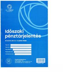 Bluering Időszaki pénztárjelentés 25x2+2lapos b. 13-21/VX (NYOMTB1321VX)