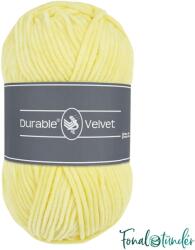 DURABLE Velvet 309 Light Yellow - sárga zsenília fonal