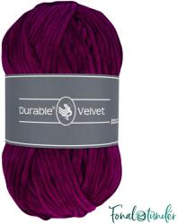 DURABLE Velvet 249 Plum - szilva lila zsenília fonal