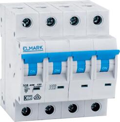 ELMARK Siguranta electrica automata Elmark NEW MCB C64N 50A 4P 6kA Curba C 41450C (41450C)