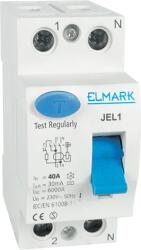 ELMARK Intreruptor automat diferential Elmark JEL1 RCD TIP AC AC 2P 63A 500MA 40264, (40264)