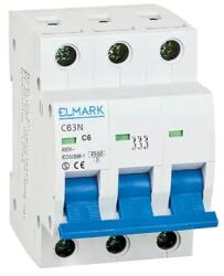 ELMARK Siguranta electrica automata Elmark 6kA 3P 50A Curba B omega 41750NO, (41750NO)