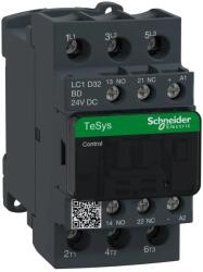SCHNEIDER TeSys Deca contactor 3P(3 NO) - AC-3 - 440 V 32 A bobina 24 V DC Schneider LC1D32BD (LC1D32BD)