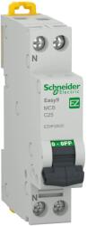 Schneider Electric Easy9 Intreruptor automat siguranta 1P+N 4500 C 25A Schneider EZ9P32625 (EZ9P32625)