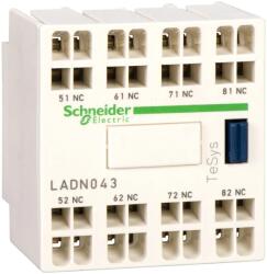 SCHNEIDER TeSys Deca Bloc contacte auxiliare 2NO + 2NC (inc. 1NO + 1NC make before break) Frontale terminale cu arc Schneider LADC223 (LADC223)