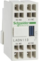 SCHNEIDER TeSys Deca Bloc contacte auxiliare 1NO + 1NC Montaj frontal terminale cu arc Schneider LADN113 (LADN113)