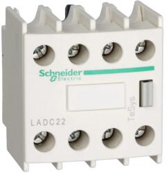 SCHNEIDER TeSys Deca Bloc contacte auxiliare 2NO + 2NC (inc. 1NO + 1NC make before break) Frontale terminale urechi-inele Schneider LADC226 (LADC226)