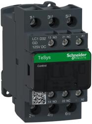 SCHNEIDER TeSys Deca contactor 3P(3 NO) - AC-3 - = 440 V 32 A bobina 125 V DC Schneider LC1D32GD (LC1D32GD)