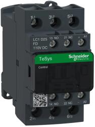 SCHNEIDER TeSys Deca contactor 3P(3 NO) - AC-3 - = 440 V 25 A bobina 110 V DC Schneider LC1D25FD (LC1D25FD)