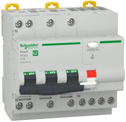 Schneider Electric Easy9 intrerupator diferential RCBO 3P+N 4500 Tip AC 30mA C 16A Schneider EZ9D32716 (EZ9D32716)