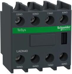 SCHNEIDER TeSys Deca Bloc contacte auxiliare 4NO Montaj frontal borna cu clema cu surub Schneider LADN40 (LADN40)