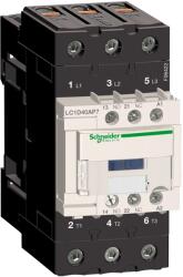SCHNEIDER TeSys Deca contactor 3P(3 NO) - AC-3 - 440 V 40 A bobina 230 V AC 50/60Hz Schneider LC1D40AP7 (LC1D40AP7)