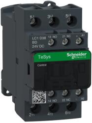SCHNEIDER TeSys Deca contactor 3P(3 NO) - AC-3 - = 440 V 38 A bobina 24 V DC Schneider LC1D38BD (LC1D38BD)