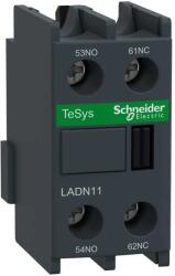 SCHNEIDER TeSys Deca Bloc contacte auxiliare 1NO + 1NC Montaj frontal borna cu clema cu surub Schneider LADN11 (LADN11)