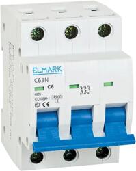 ELMARK Siguranta electrica automata Elmark 63N 2A 3P Curba C 41302N, (41302N)