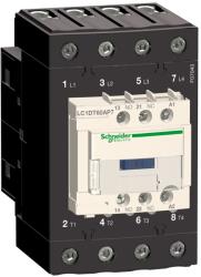 SCHNEIDER TeSys Deca contactor 4P(4 NO) - c. a. -1 - = 440 V 60 A bobina 240 V C. A 50/60Hz Schneider LC1DT60AU7 (LC1DT60AU7)