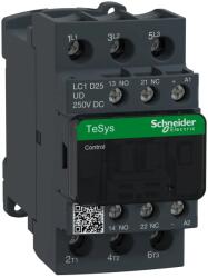 SCHNEIDER TeSys Deca contactor 3P(3 NO) - AC-3 - = 440 V 25 A bobina 250 V DC Schneider LC1D25UD (LC1D25UD)