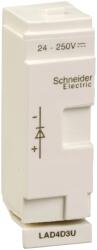 SCHNEIDER D40A to D65A Diode 24-250VDC Suppressor Schneider LAD4D3U (LAD4D3U)