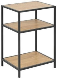 Actona Seaford Ipari Éjjeliszekrény Tölgy Fekete Fém (KHM-0000079387)