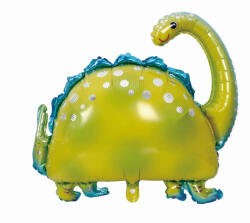 Balloons4party Balon folie dinozaur verde gat lung 90 x 70 cm