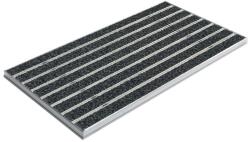 ACO Ștergător de picioare încastrabil ACO Self Vario, cu ramă din aluminiu și grătar insertie textila pentru exterior, antracit, 600x400x30mm Pres