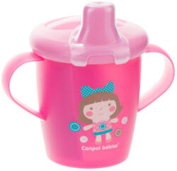Canpol babies Неразливаща се чаша с твърд накрайник Canpol - Toys, 250 ml, Розова (31/200_pin) - kindermarket