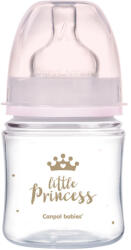 Canpol babies Aнтиколик шише Canpol Easy Start - Royal Baby, 120 ml, Розово (35/233_pin)