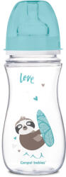Canpol babies Антиколик шише Canpol - Exotic Animals, 300 ml, Синьо (35/222_blu) - kindermarket