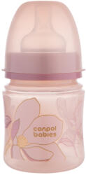 Canpol babies Бебешко антиколик шише Canpol Easy Start - Gold, 120 ml, Розово (35/239_pin)