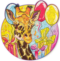 Wood Trick Puzzle din Lemn, Animal, Girafa Gratioasa, WoodTrick (105) Puzzle