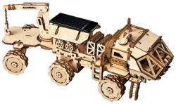 Robotime Hermes Rover cu celula solara LS504 - Model din Lemn (FS106)