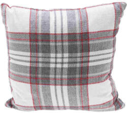 Homestyling Perna decorativa 45 x 45 cm cub alb/gri KO-AAE332290