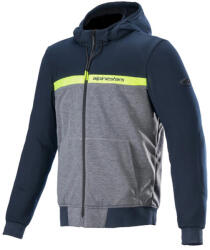 Alpinestars Hanorac moto cu protecții - Alpinestars Chrome Street - Dark Navy/Dark Gray/Melange (4200922-7151)