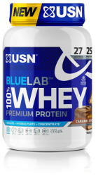 USN BlueLab 100% proteină din zer Premium 908 g floricele de porumb caramel