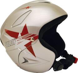 Sulov Cască de schi SULOV® RANGER, cască argintie stelele strălucitoare
