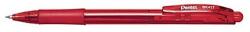 Pentel BK417 golyóstoll 0,35mm, nyomógombos, piros (BK417-B)