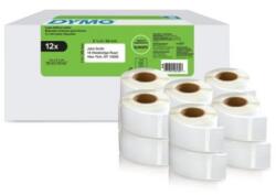 DYMO Etichete autoadezive Dymo LW 54x25mm adrese de retur alb 12 role