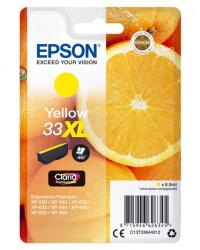 Epson Oranges C13T33644012 tintapatron 1 dB Eredeti Nagy (XL) kapacitású Sárga (C13T33644012) (C13T33644012)