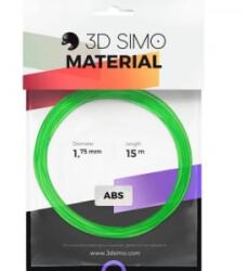 3D Simo ABS filament (MultiPro/KIT) 15m, áttetsző zöld (G3D3013)